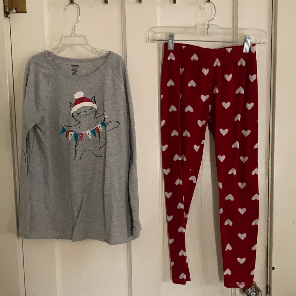 Cute Cat Christmas pajamas